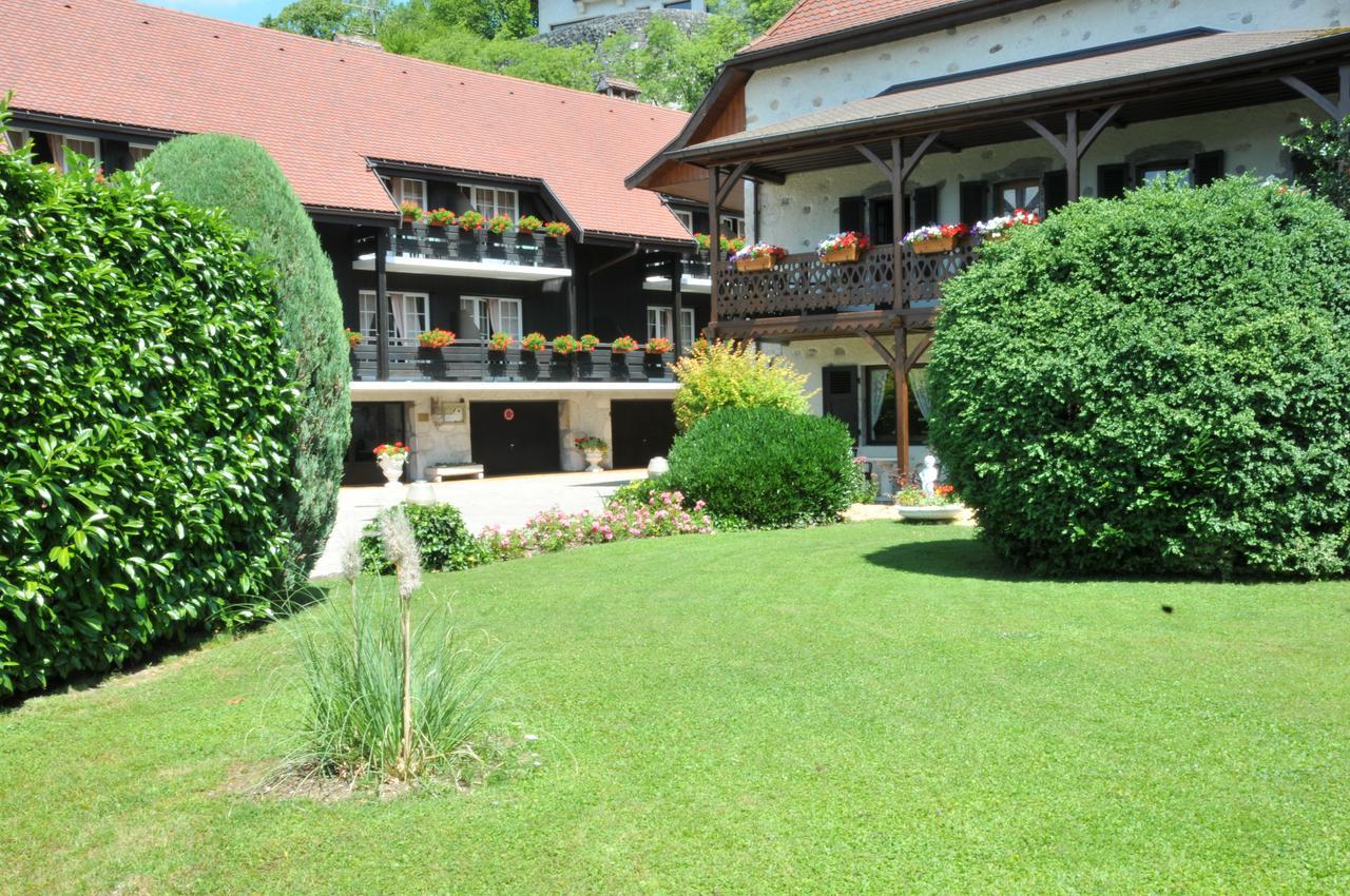 Auberge Du Roselet Duingt Esterno foto