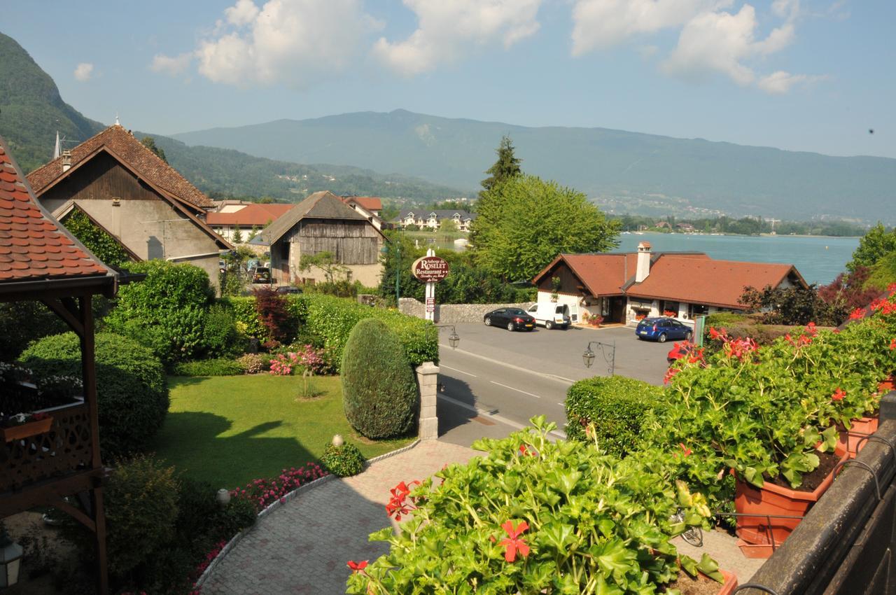Auberge Du Roselet Duingt Esterno foto